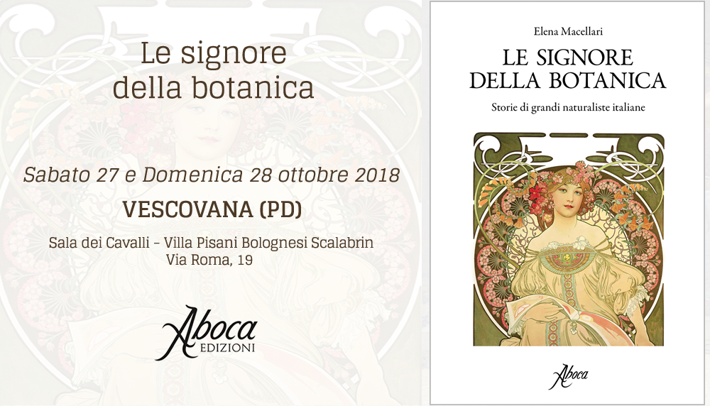 "Le signore della botanica" - Vescovana (PD) "Le signore della botanica" - Vescovana (PD)