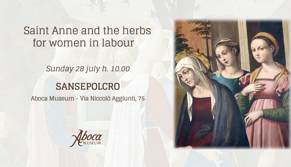 Saint Anne and the herbs for women in labour Saint Anne and the herbs for women in labour