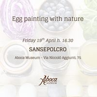 Egg painting with nature Egg painting with nature