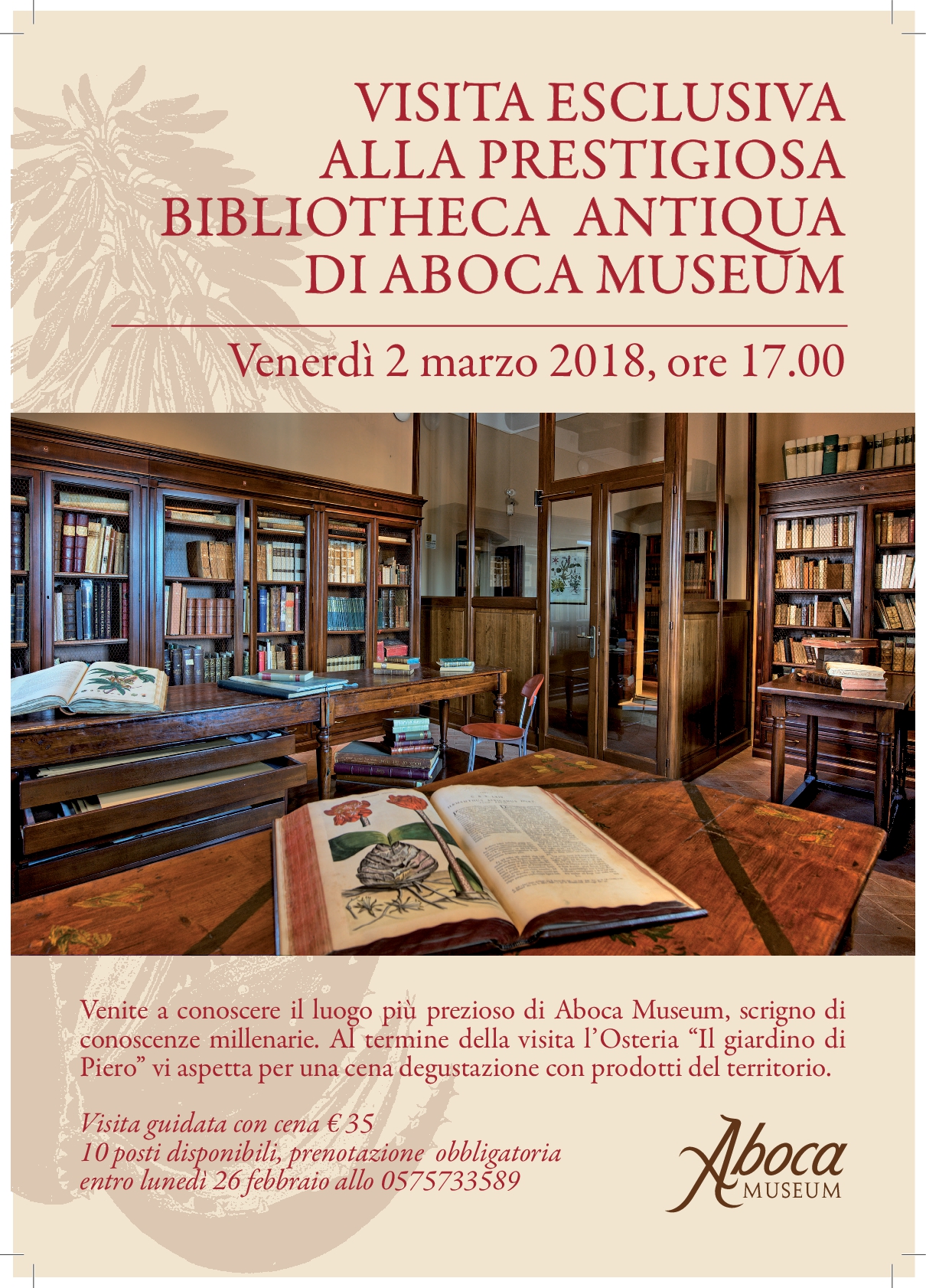 Visita Bibliotheca Antiqua