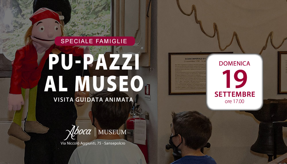 Pu-Pazzi al museo Settembre - Speciale famiglie