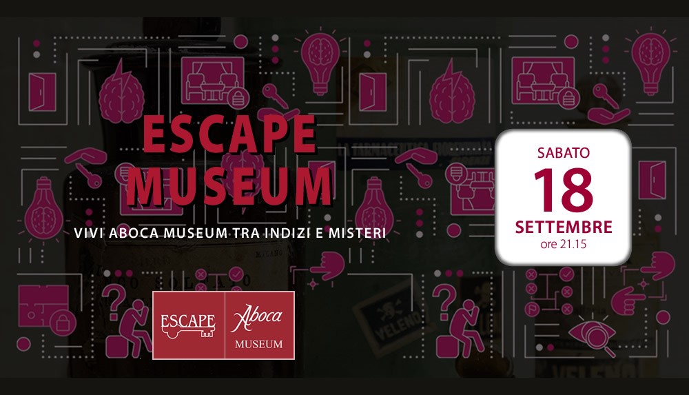 Escape Aboca Museum Settembre - Una nuova avventura in notturna