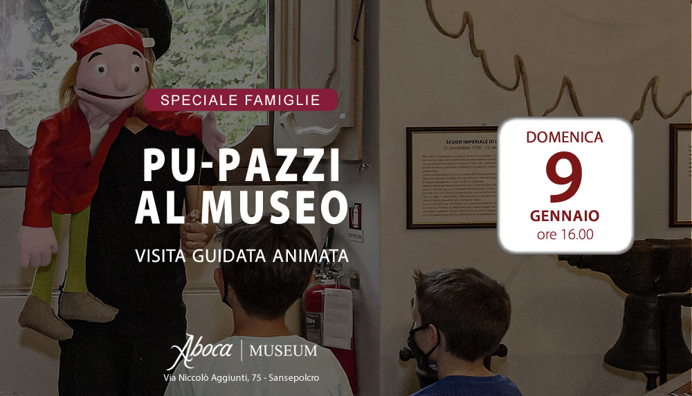 Speciale famiglie - Pu-Pazzi al museo - Visita guidata animata