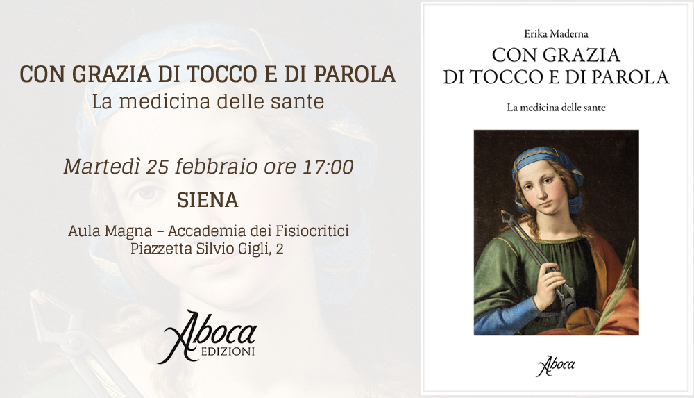 "Con grazia di tocco e di parola. La medicina delle sante" - SI "Con grazia di tocco e di parola. La medicina delle sante" - SI