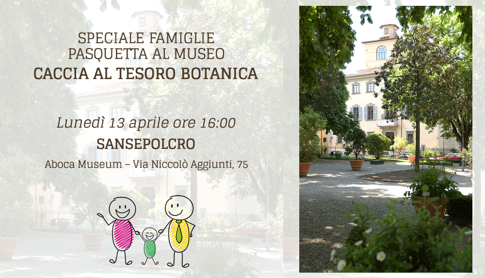 Pasquetta al museo - Caccia al tesoro botanica Pasquetta al museo - Caccia al tesoro botanica