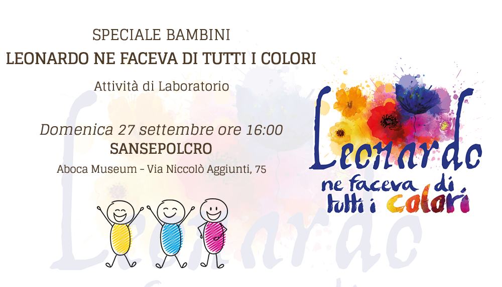 Leonardo ne faceva di tutti i i colori - Speciale bambini settembre