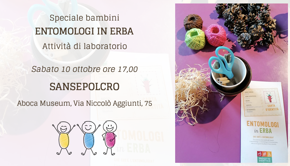 Entomologi in erba ottobre - Speciale bambini