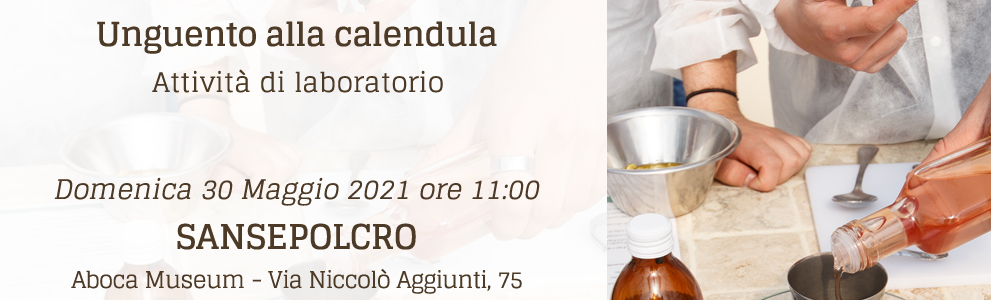 Attività di laboratorio: unguento alla calendula Attività di laboratorio: unguento alla calendula