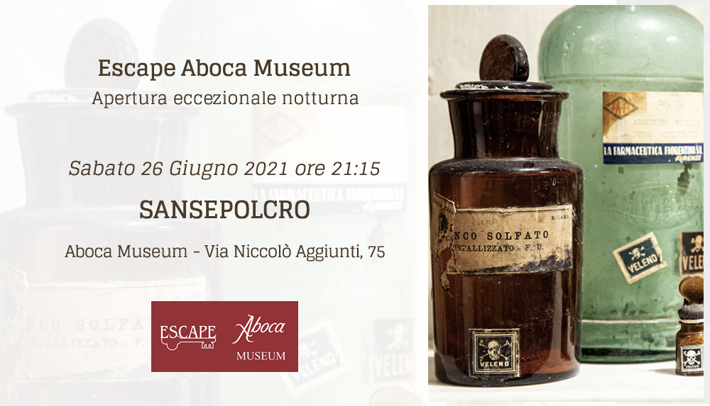 Escape Aboca Museum - Apertura eccezionale notturna