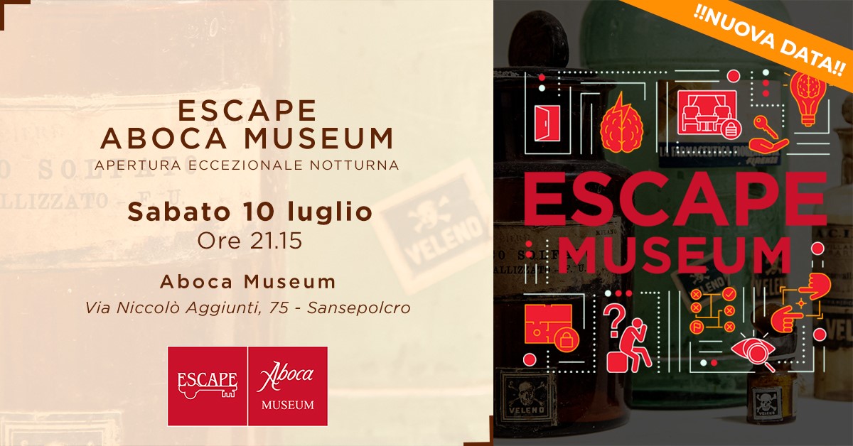 Escape Aboca Museum - Una nuova avventura in notturna