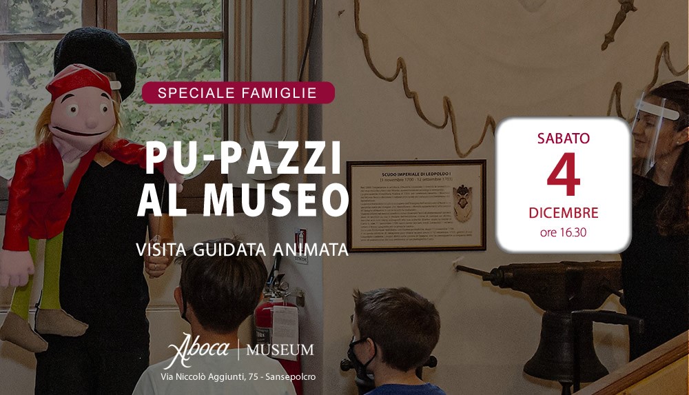 Pu-Pazzi al museo - Visita guidata animata Pu-Pazzi al museo - Visita guidata animata