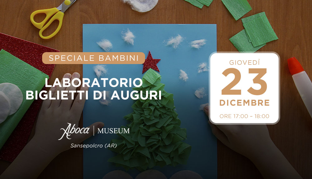 Aspettando il Natale - Laboratorio biglietti di auguri - Speciale bambini