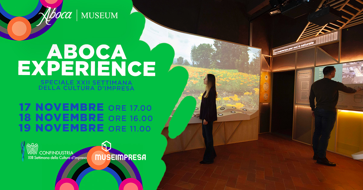 Aboca Experience - Speciale XXII edizione della Settimana della cultura d’impresa