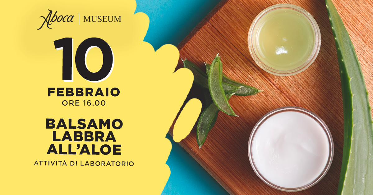 Balsamo labbra all'aloe