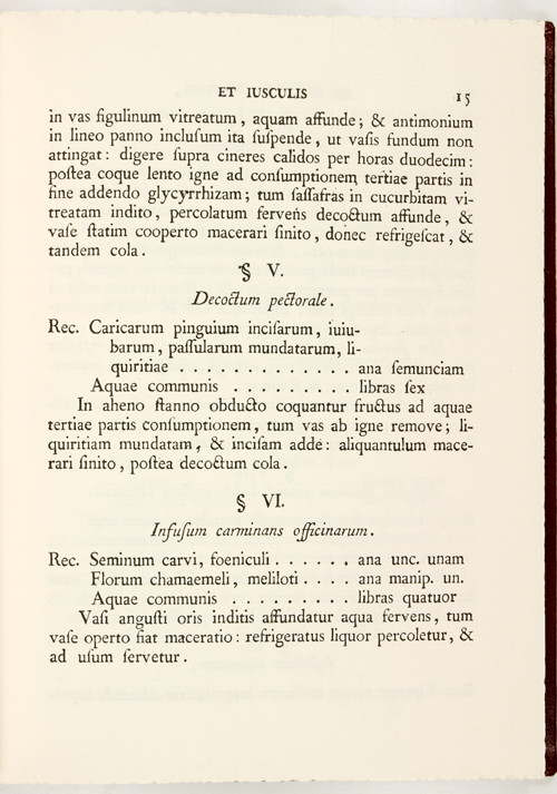 Pharmacopoea Sardoa ex selectioribus codicibus, optimisque scriptoribus collecta, in unum corpus digesta,