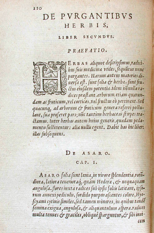 Purgantium aliarumque eo facientium, tum et Radicum, Convolvulorum ac deleteriarum herbarum historiæ libri IIII. Remberto Dodonæo mechliniensi medico auctore.