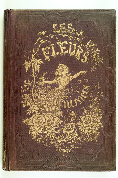 Les fleurs animées par J.-J. Grandville, introductions par Alph. Karr, texte par Taxile Delord. Seconde partie.