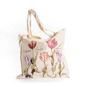 Cotton shopper with tulips from De Geest